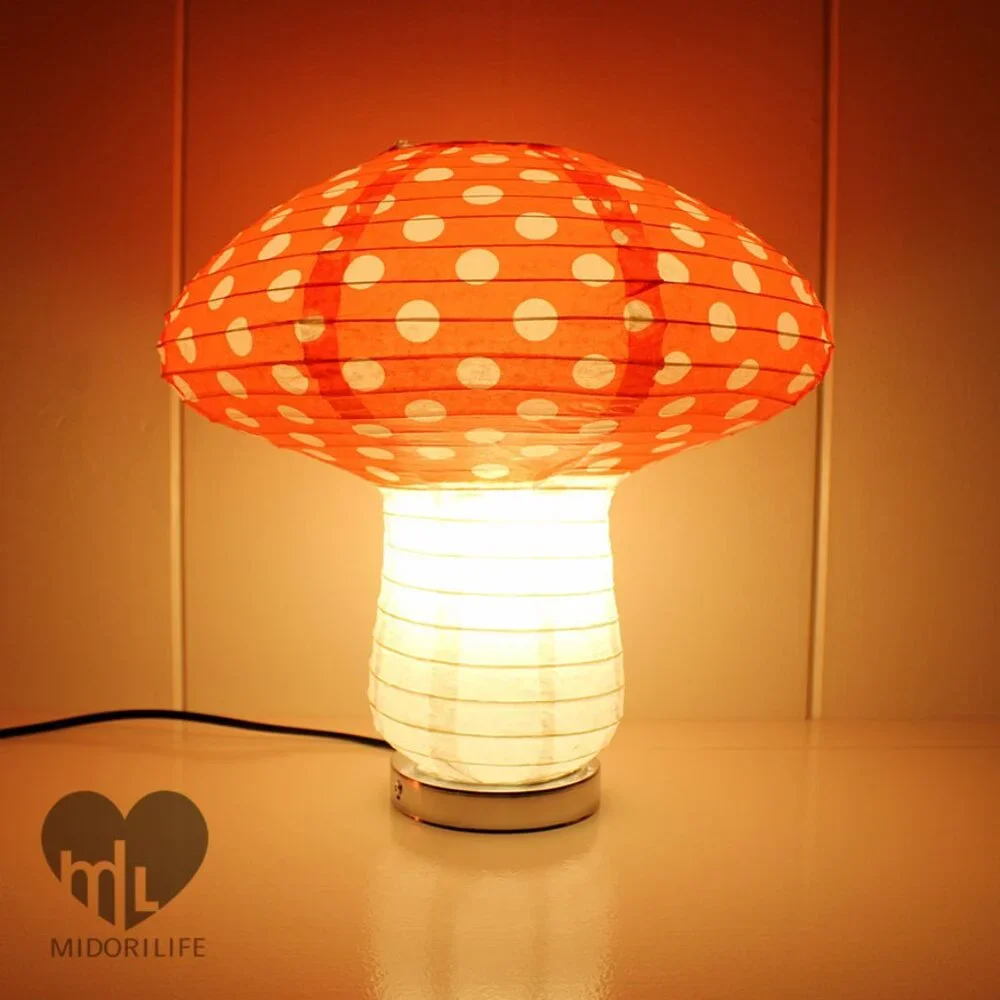 UNBRANDED Mushroom Paper Lantern Lamp (Large)